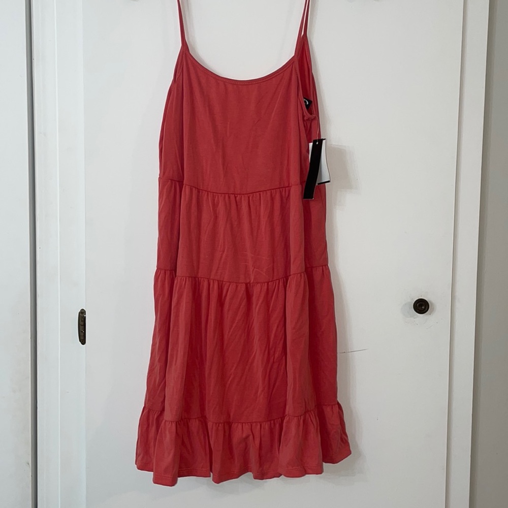 Orange sundress